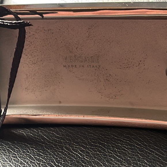 Versace 2020 Forever logo plaque belt - Picture 2 of 6